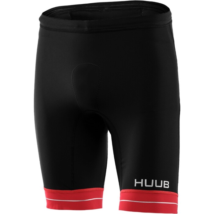 Huub Hombres Race Black 2024 Tri Short RCSH - / Rojo